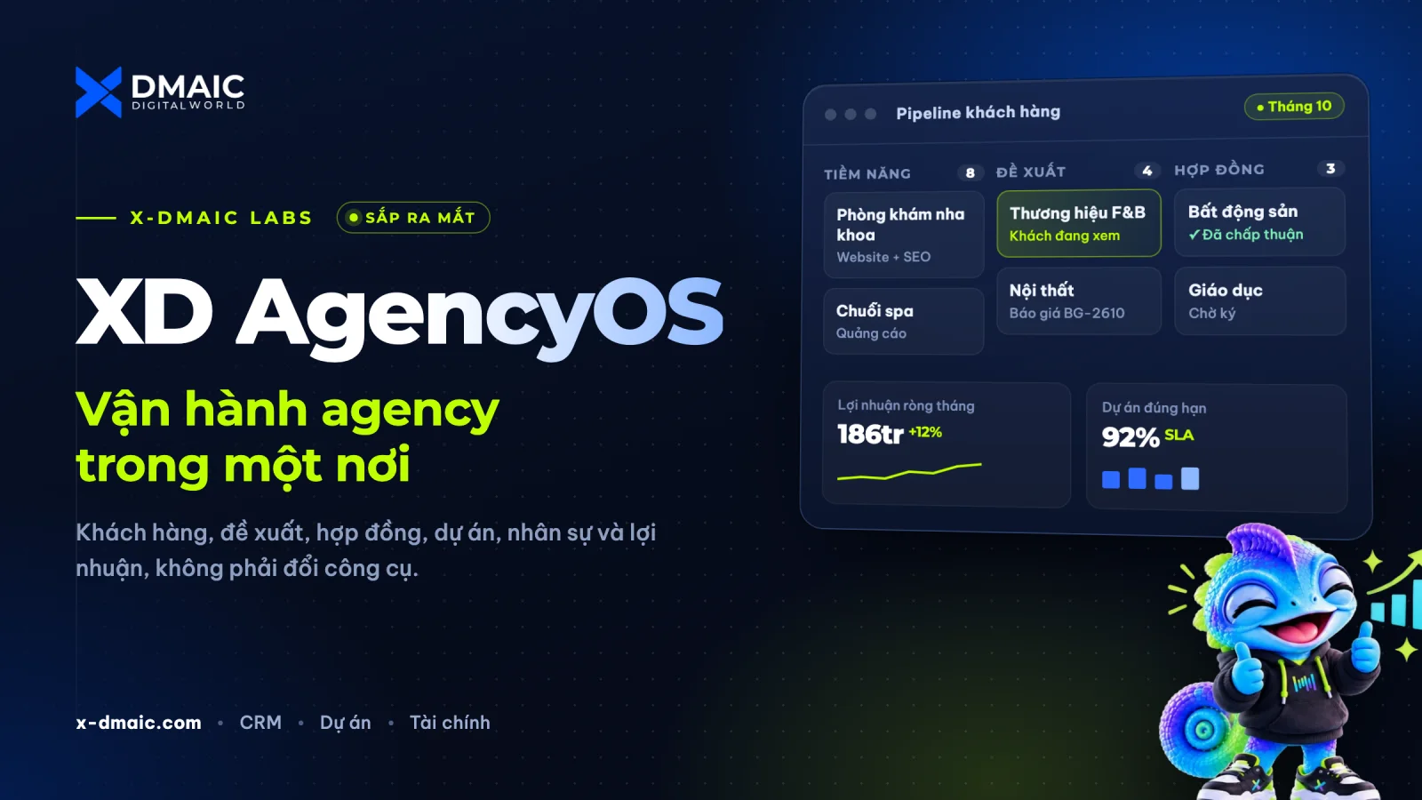 XD AgencyOS – phần mềm quản lý agency