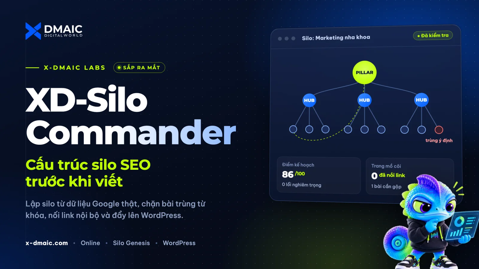 XD-Silo Commander – công cụ xây dựng cấu trúc silo SEO