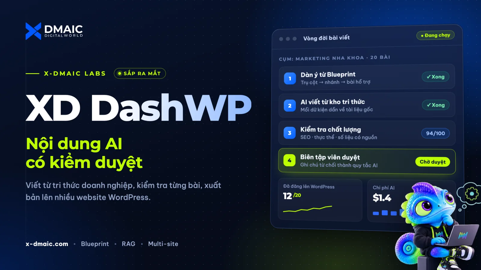 XD DashWP – AI SEO content writer for WordPress