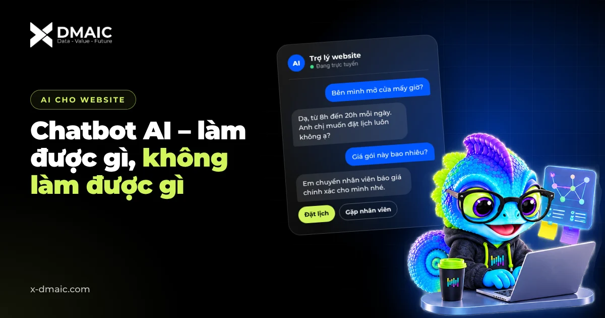 Chatbot AI – làm được gì, không làm được gì