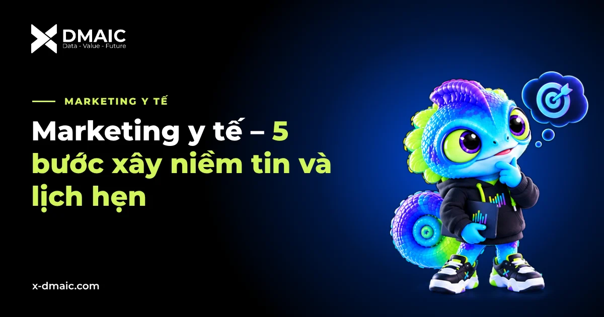 Marketing y tế – 5 bước xây niềm tin và lịch hẹn cho phòng khám – X-DMAIC