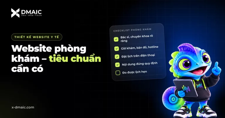 Thiết kế website phòng khám – Tiêu chuẩn cần có