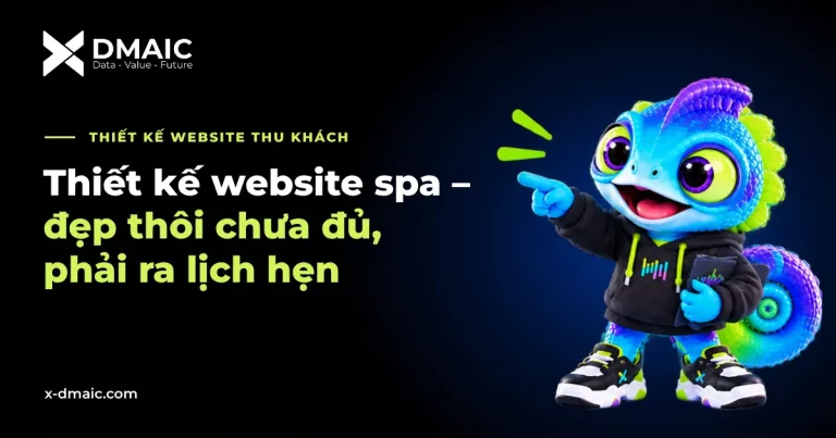 Thiết kế website spa, thẩm mỹ viện – Đẹp thôi chưa đủ
