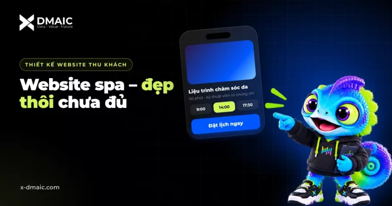 Thiết kế website spa, thẩm mỹ viện – Đẹp thôi chưa đủ