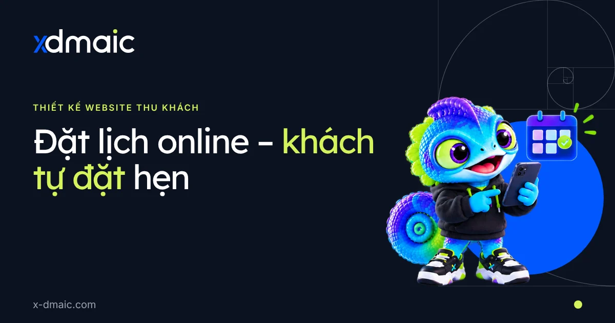 Đặt lịch online – khách tự đặt hẹn